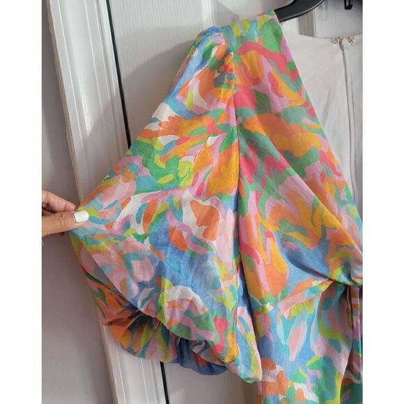 Sheike Stevie May Puff Sleeve Mini Dress 8 - Picture 7 of 11